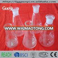 heating resistant quartz erlenmeyer flask or 250ml conical flask or 100ml conical flask with stopper