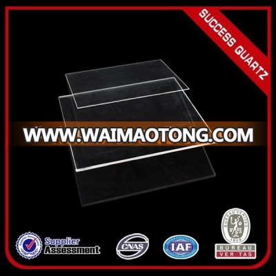 Polished Both Sides Ground Edges Fused Silica Quartz Plate