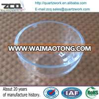 High Purity Clear Cheap Quartz Glass Bowl Weld Technology Quartz Glass