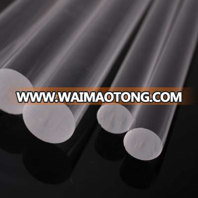 High temperature clear Transparent Fused Silica quartz Rods